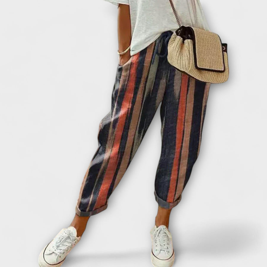 Paulina™ Comfortable Cotton-Linen Trousers