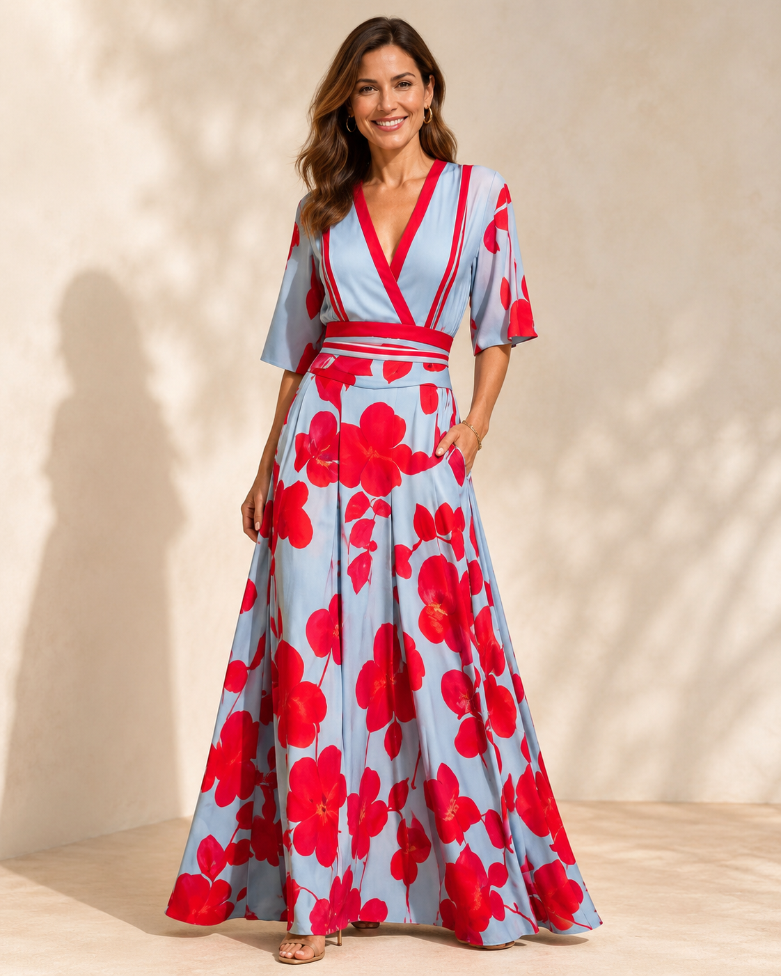 Women’s Dress | Floral Wrap Maxi