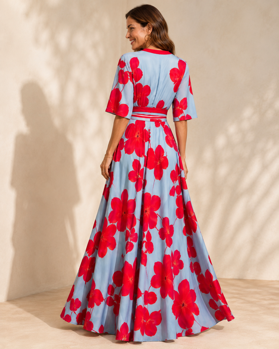 Women’s Dress | Floral Wrap Maxi